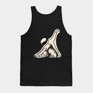 Yoga Pose Downward Dog Yogi Gift Gym Clothes Fitness Zen Namaste Tank Top